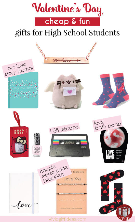 High School Valentines Day gift ideas