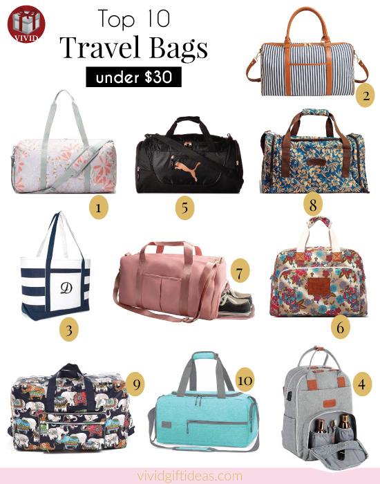 Best Travel Bags under $30