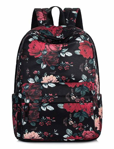 Leaper Vintage Floral School Backpack