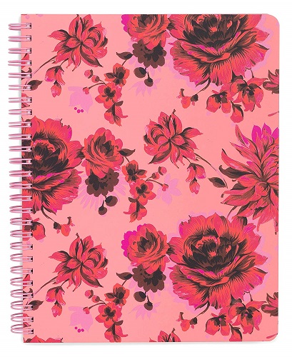 Floral Rose Notebook  | June birthday ideas for her