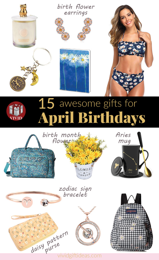 Gifts for April Birthdays