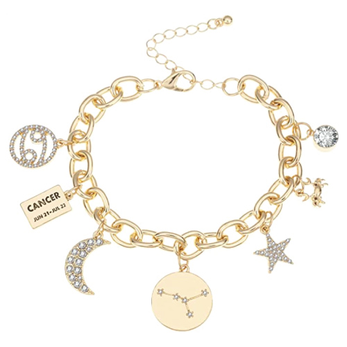 Cancer Zodiac Constellation Bracelet