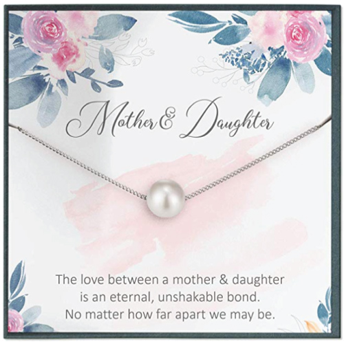 Grace of Pearl Mother Daughter Necklace
