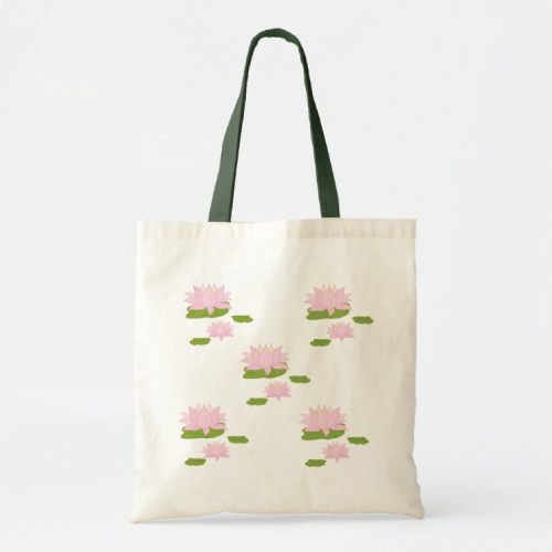 Water Lily Floral Bag