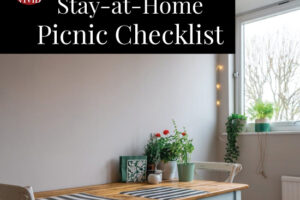 Stay at Home Picnic Checklist | Coronavirus Outbreak Activities
