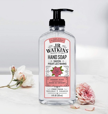 JR Watkins Desert Rose Gel Hand Soap