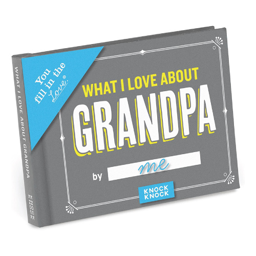 Fill in the Love Book for Grandpa