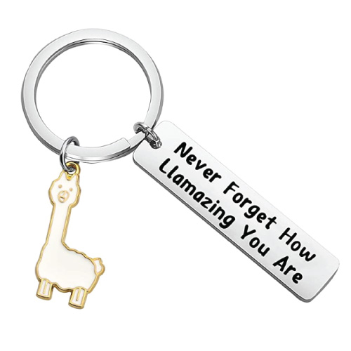 Never Forget How Llamazing You Are Keychain
