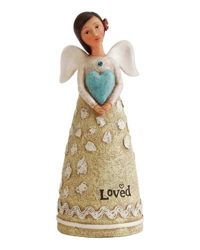 Kelly Rae Roberts December Birthday Angel Figurine