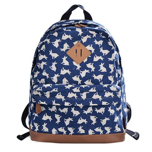 Rabbit Pattern Backpack