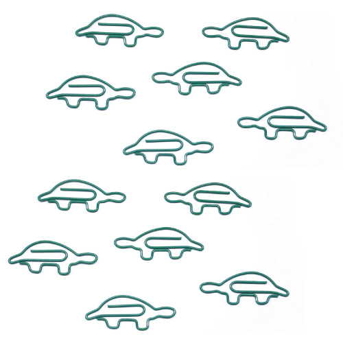 Turtle Shaped Paper Clips