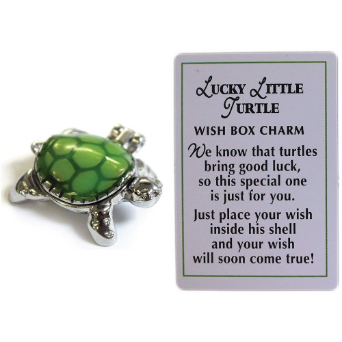 Lucky Little Turtle Wish Box CharmÂ 