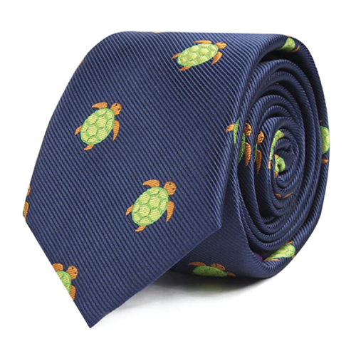 Turtle Pattern Tie