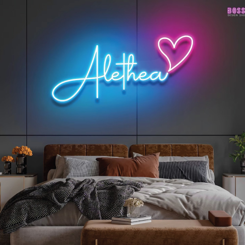 personalized neon sign