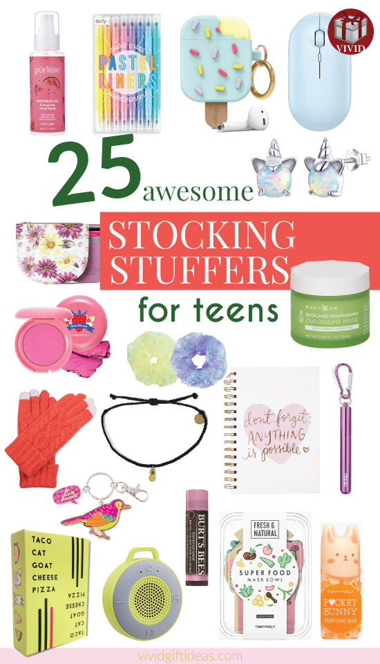 25 Awesome Stocking Stuffers For Teen Girls (Christmas Gift Ideas 2022)