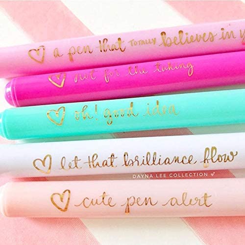 Eccolo Dayna Lee Collection Steal My Heart Ballpoint Pens