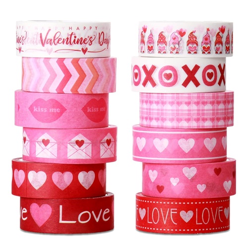 Valentine's Day Washi Tape Set