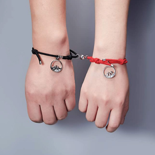 Magnetic Personalized Couple Bracelets