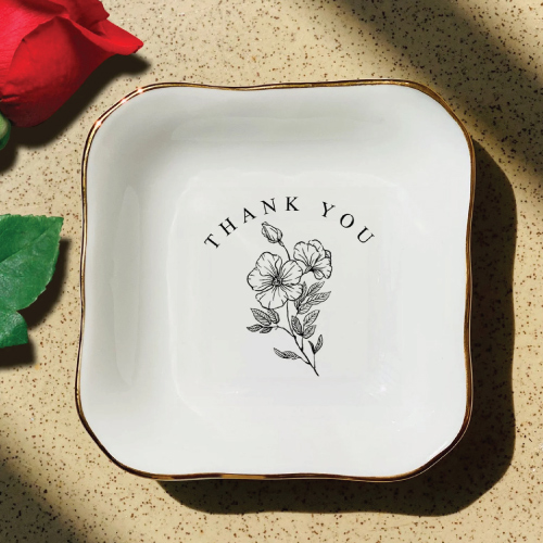Thank You Ring Dish