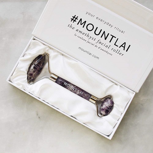 Mount Lai - The De-Puffing Amethyst Facial Roller