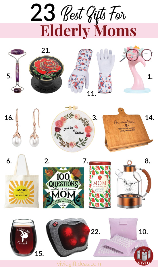 Best Gift Ideas for Older Moms