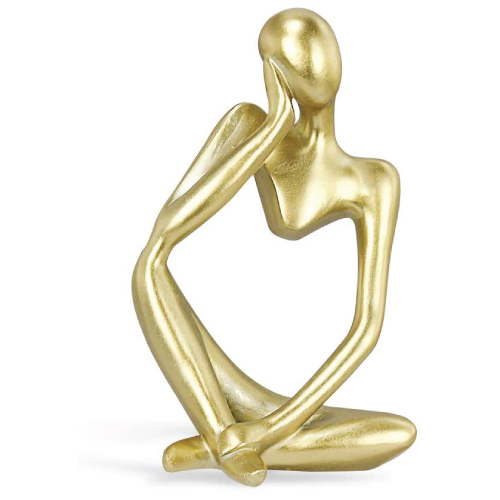 Gold Man Sculpture | Gifts for dad from son
