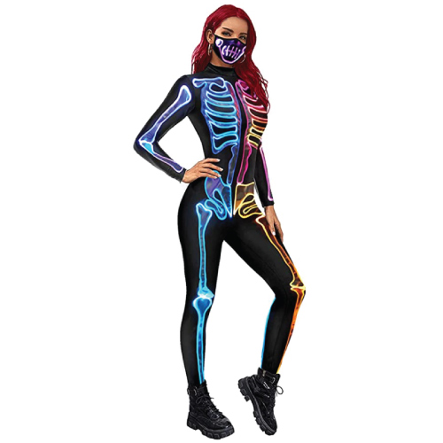 Skull Skeleton Halloween Costume