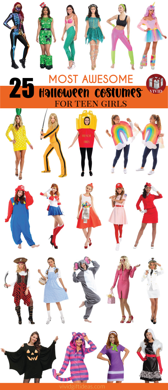 25 Unique Halloween Costumes For Teenage Girls (2023 Coolest Ideas!)