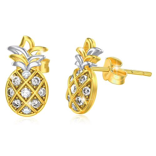 Pineapple Earrings (Small Christmas gifts for girls)