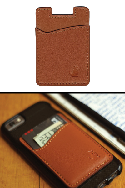 Wallaro Premium Leather Phone Card