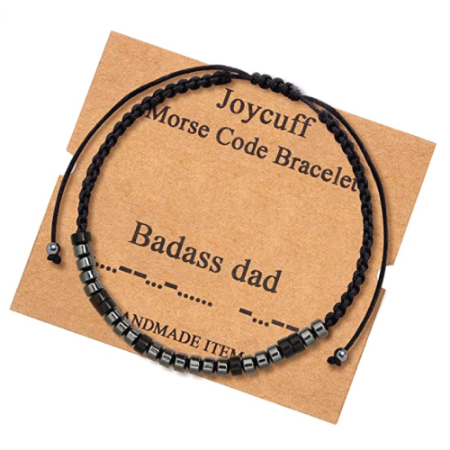Inspirational Morse Code Bracelets for Men
