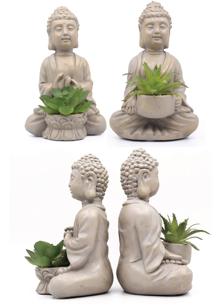 Desktop Decor Buddha Succulent Pot