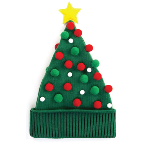 Happy Hatter Christmas Tree Beanie Hat
