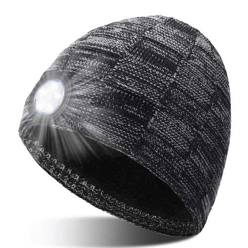 LED Beanie Hat with Light 