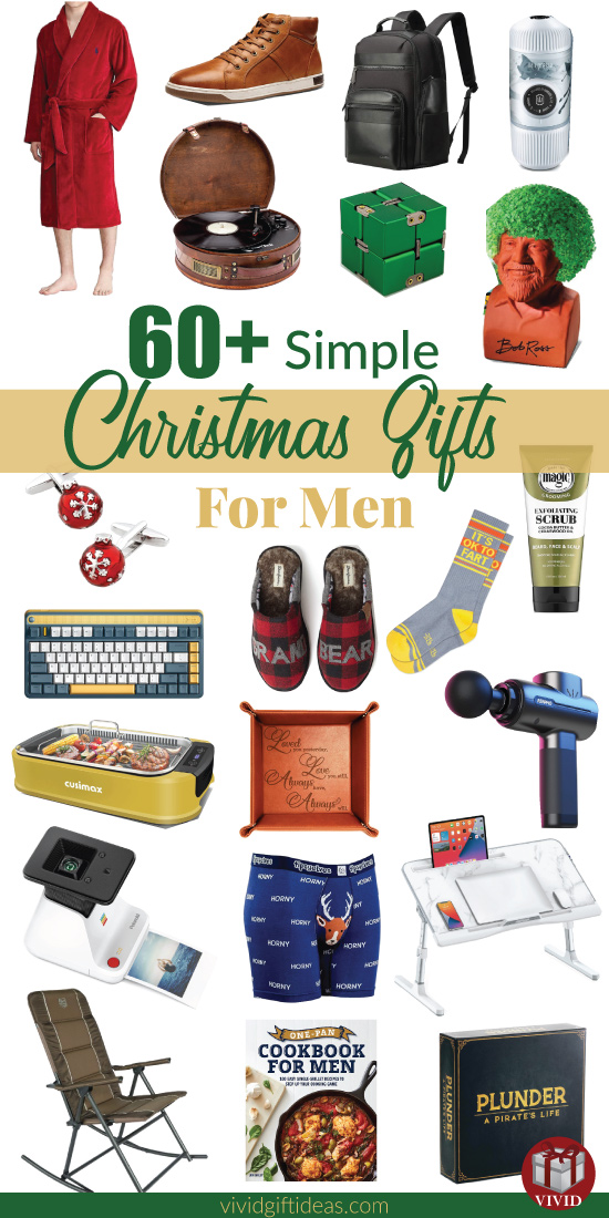 65 Simple Christmas Gifts For Men 2023 (Useful Gifts Loved by Men)