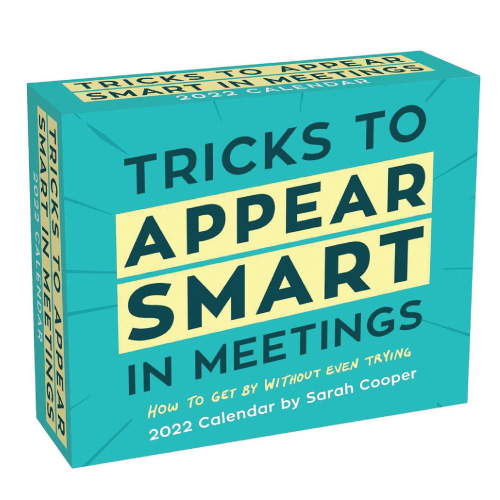 Tricks to Appear Smart in Meetings Witty Calendar