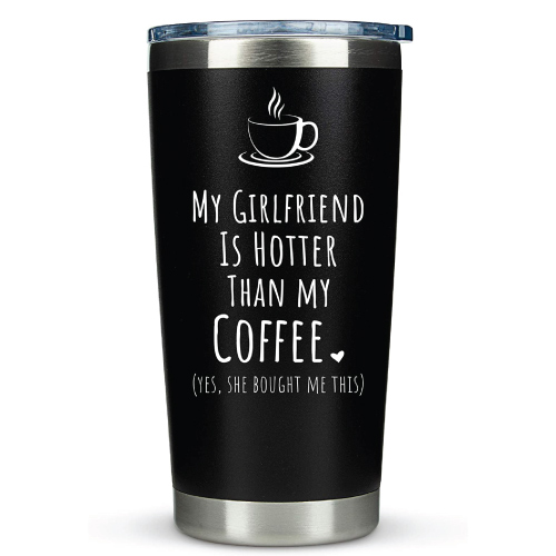 Boyfriend Gifts from Girlfriend- Travel Coffee Tumbler