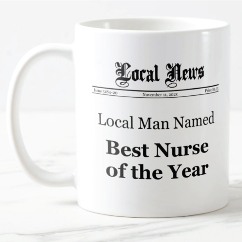 Best Male Nurse Gift Mug
