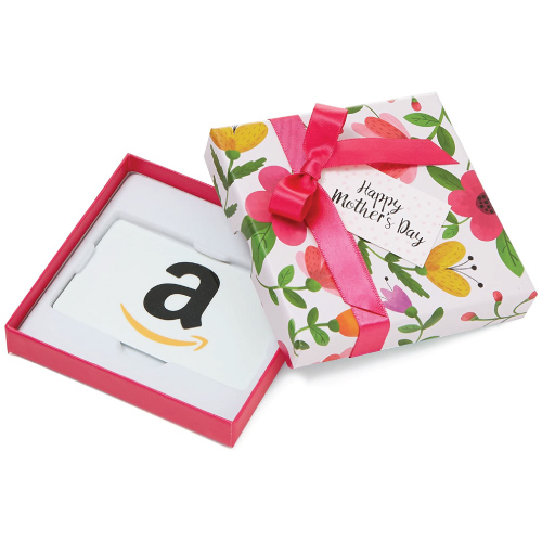 Amazon.com Gift Card in a Floral Box