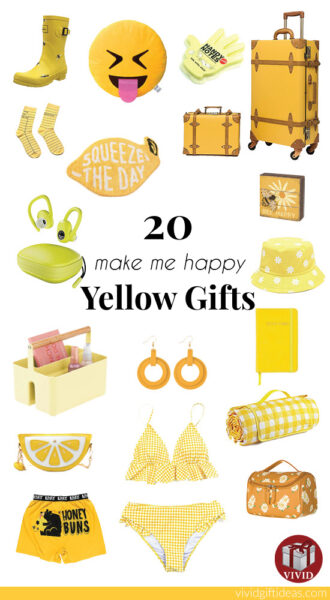 20 Yellow Gift Ideas: Gifts That Are Yellow in Color