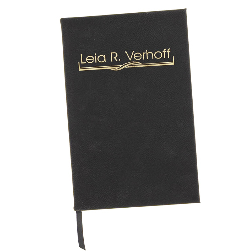 Personalized Engraved Leatherette Journal