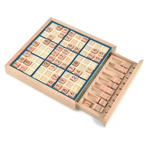 BOHS Wooden Sudoku Board Game