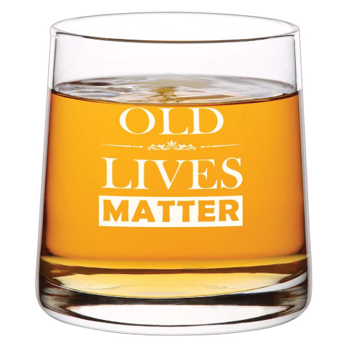 Old Man Whiskey Glass