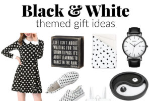 Black-and-White Gift Ideas: 20 Gifts That Are Black and White in Color