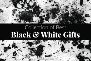 Black and White Colored Gifts
