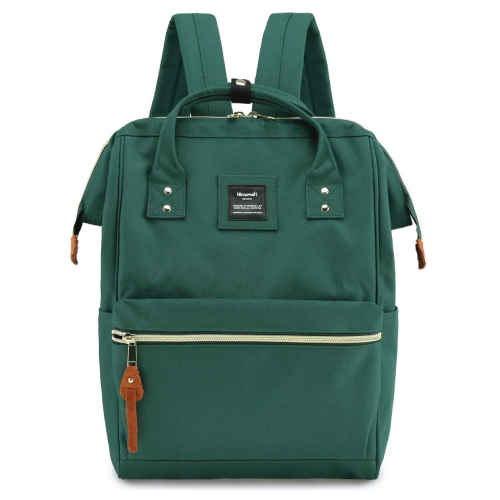 dark green backpack