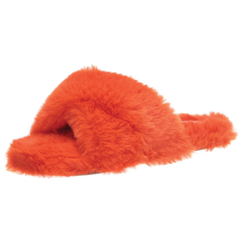 bedroom slippers in orange