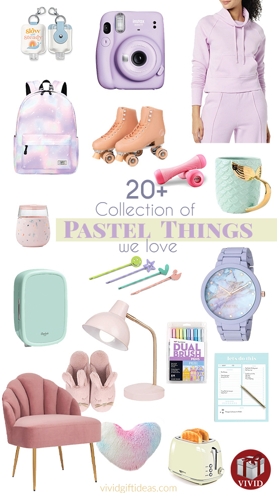 We love everything pastel!