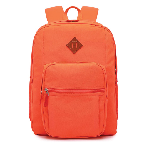 School bag in orange