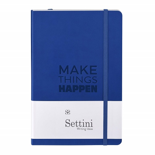 Make Things Happen Soft Leather Notebook